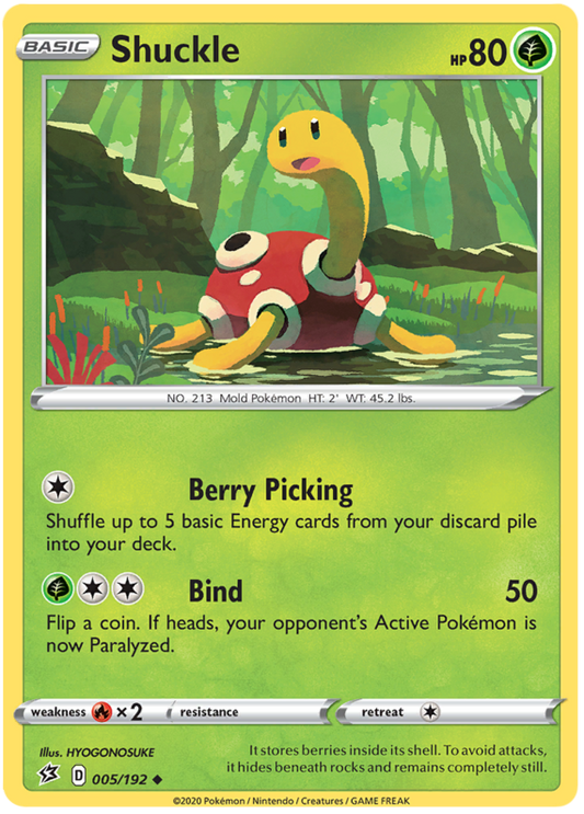 Sword and Shield Rebel Clash 005  Shuckle