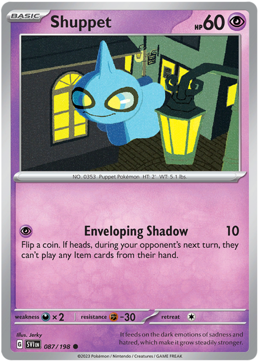 Scarlet and Violet Scarlet & Violet 087  Shuppet