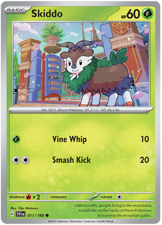 Scarlet and Violet Scarlet & Violet 011  Skiddo