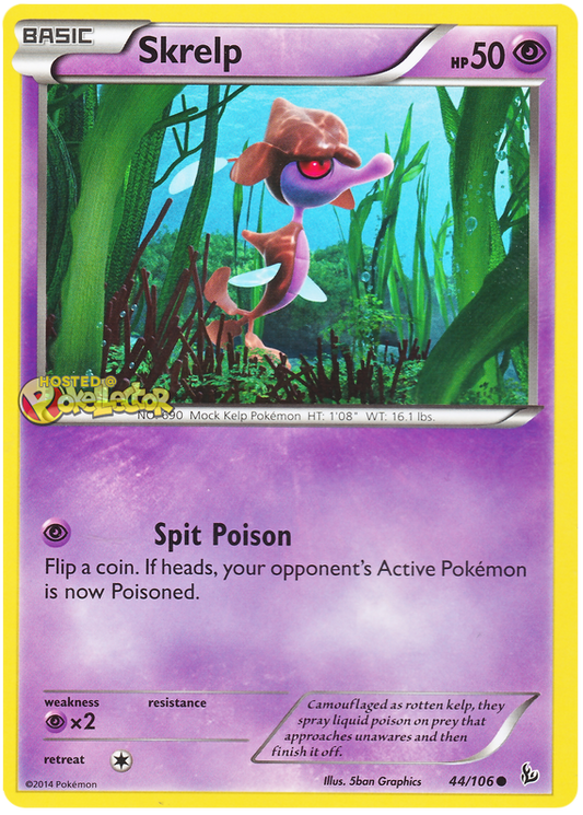 XY XY Flashfire 044  Skrelp