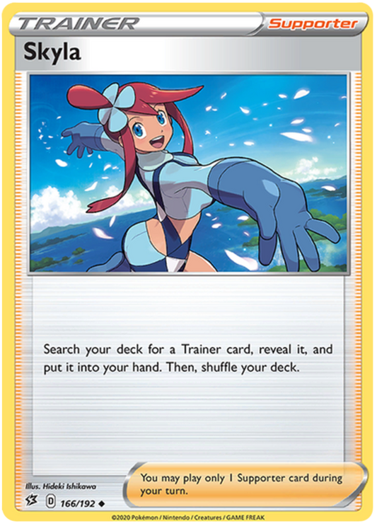 Sword and Shield Rebel Clash 166  Skyla
