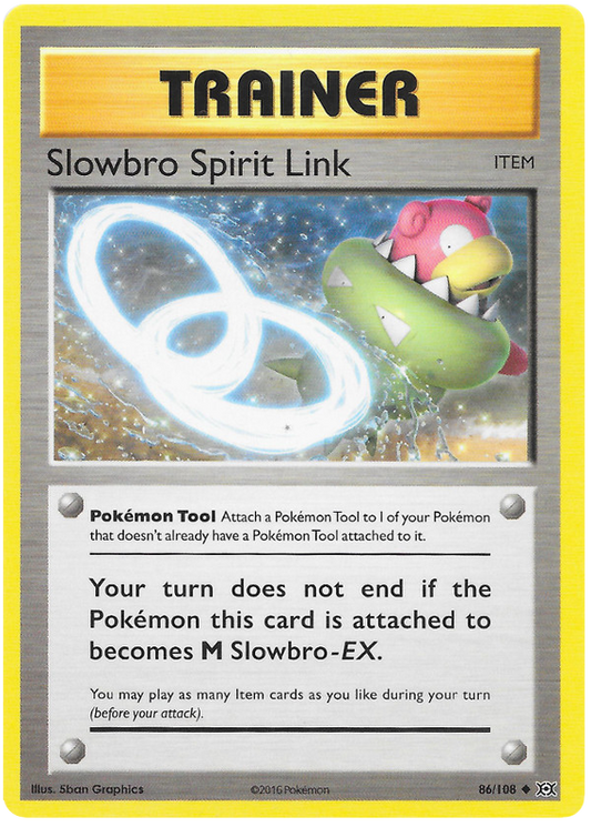 XY Evolutions 086  Slowbro Spirit Link