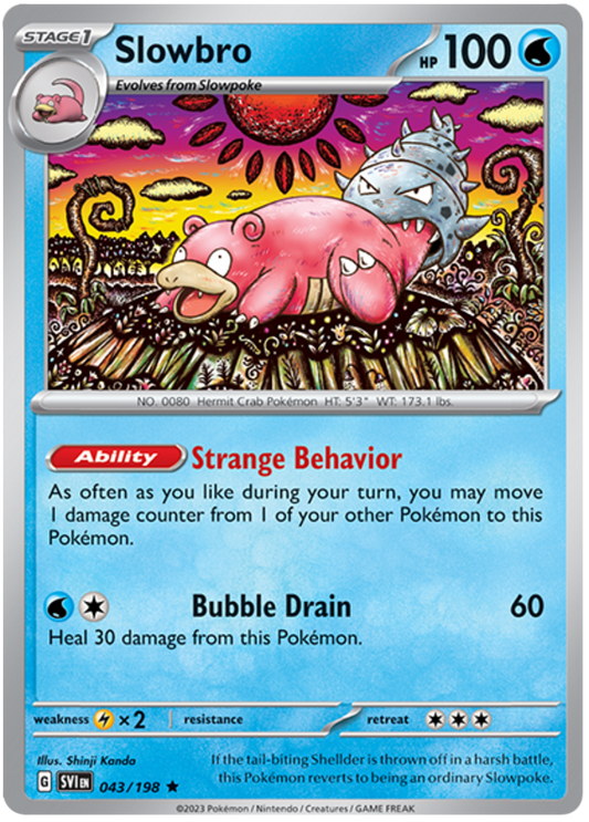 Scarlet and Violet Scarlet & Violet 043  Slowbro