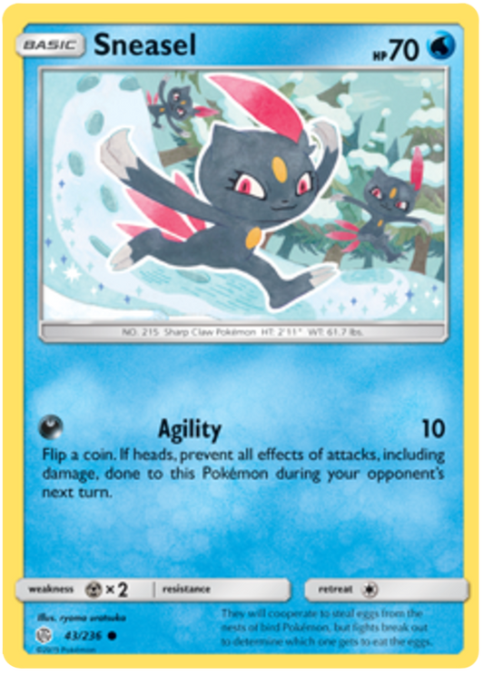 Sun and Moon Cosmic Eclipse 043  Sneasel