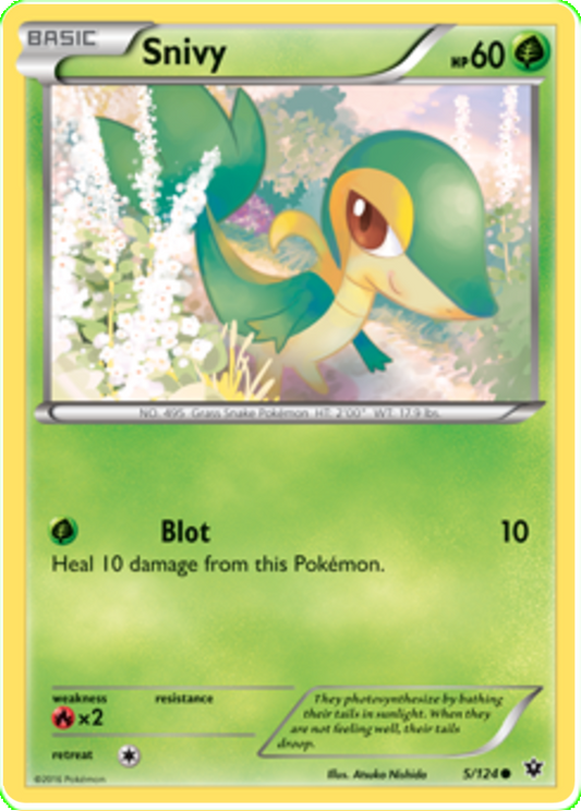 XY Fates Collide 005  Snivy