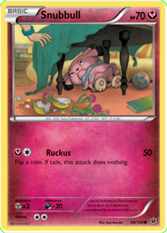 XY Fates Collide 068  Snubbull