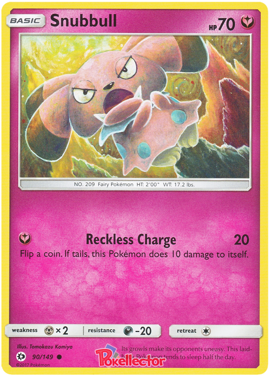 Sun and Moon Sun & Moon 090  Snubbull