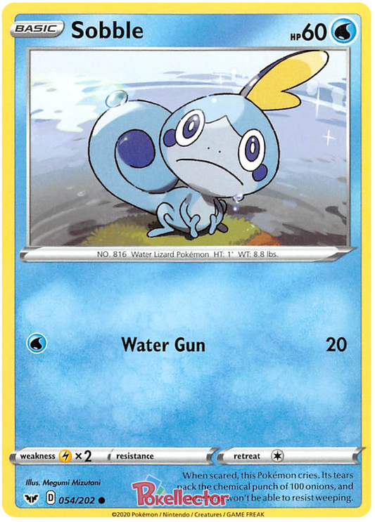 Sword and Shield Sword & Shield 054  Sobble