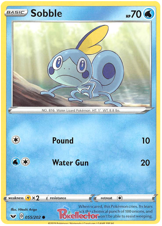 Sword and Shield Sword & Shield 055  Sobble