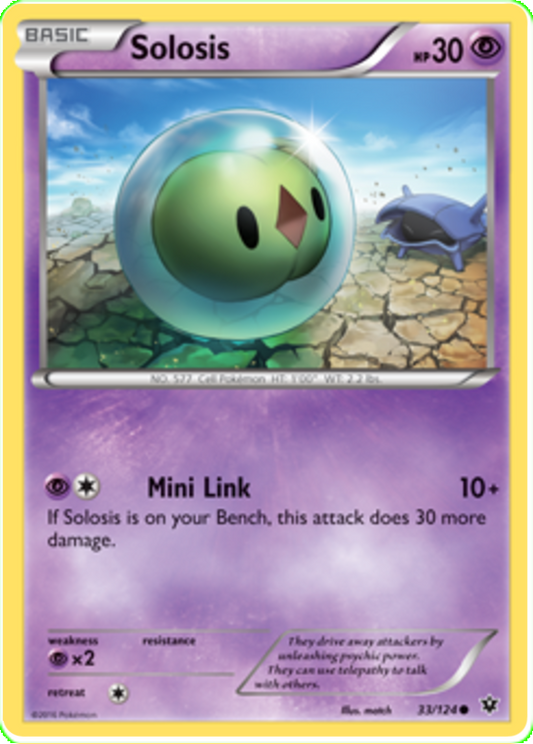 XY Fates Collide 033  Solosis
