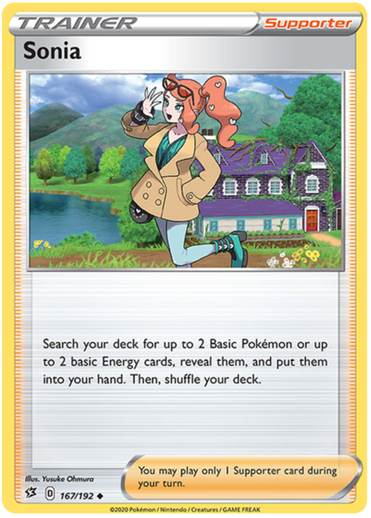 Sword and Shield Rebel Clash 167  Sonia