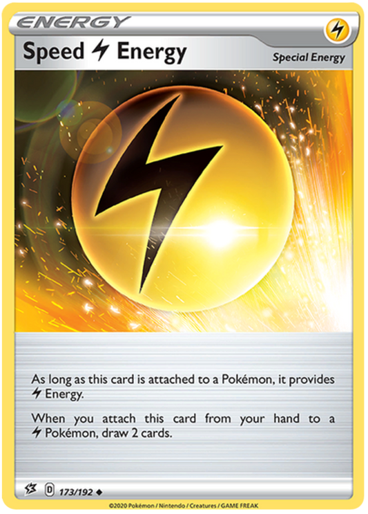 Sword and Shield Rebel Clash 173  Speed L Energy