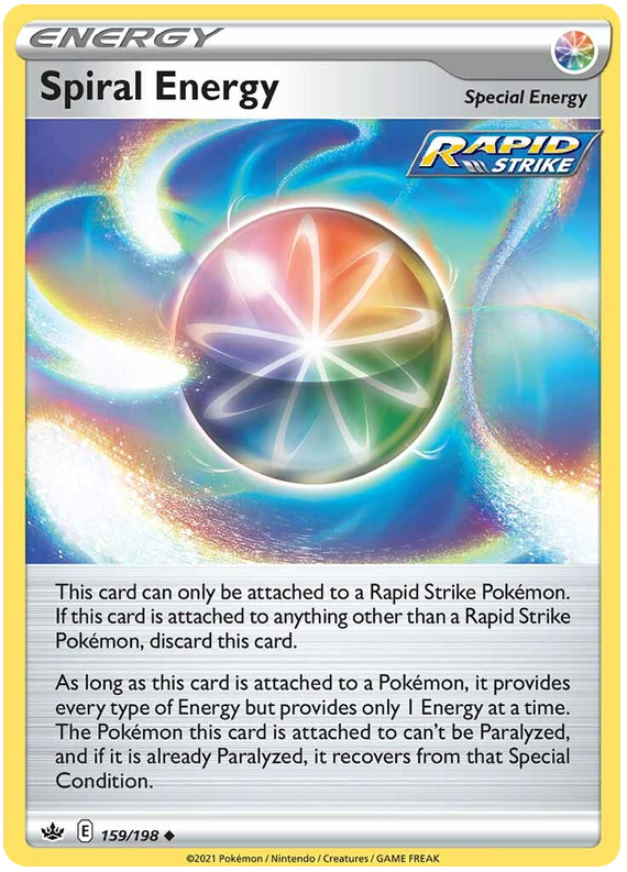 Sword and Shield Chilling Reign 159  Spiral Energy
