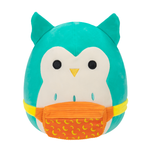 Squishmallows Winston the Teal Owl With Fanny pack 12" Select Series - walk-of-famesports