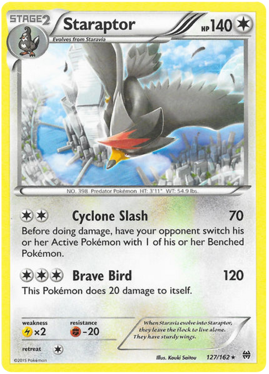 XY XY BREAKthrough 127  Staraptor