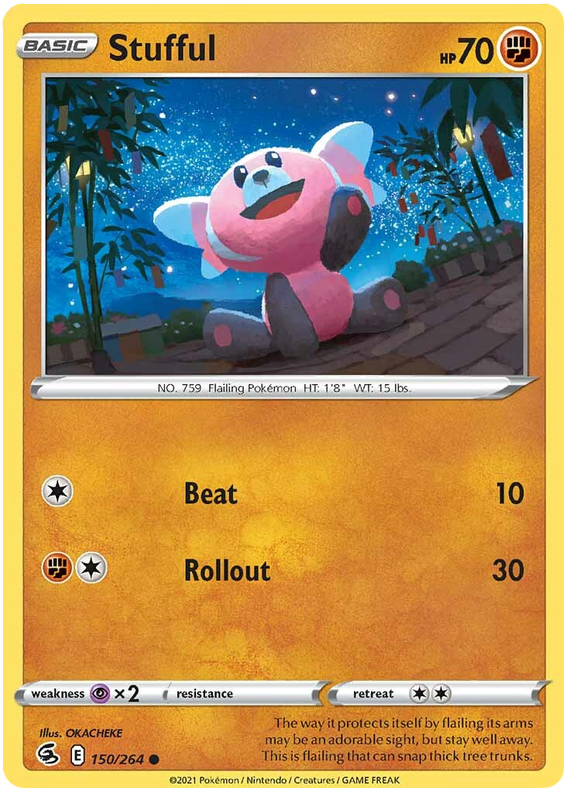 Sword and Shield Fusion Strike 150  Stufful