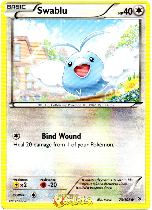 XY Roaring Skies 073  Swablu