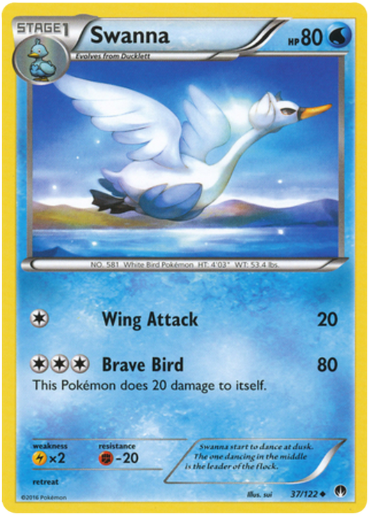XY BREAKPoint 037  Swanna