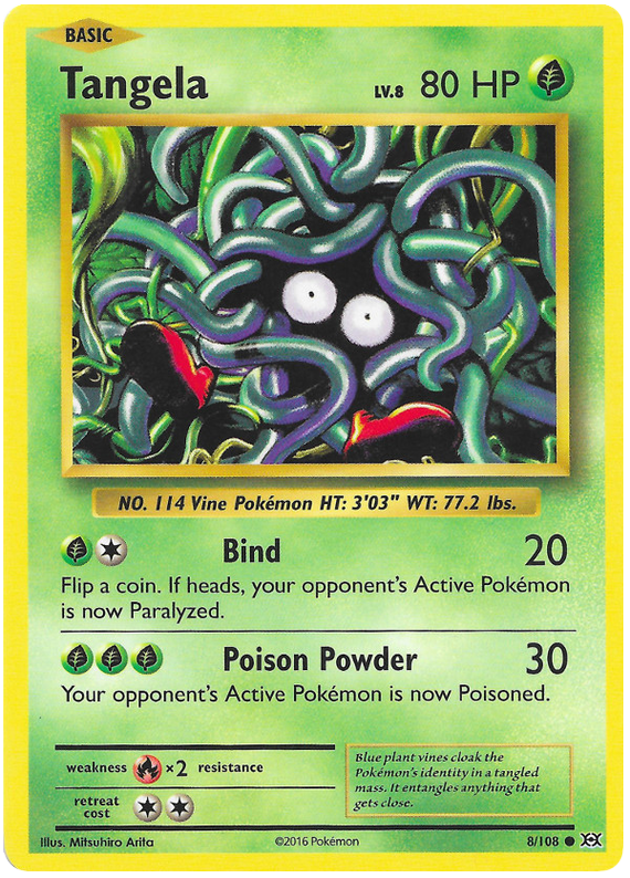 XY Evolutions 008  Tangela