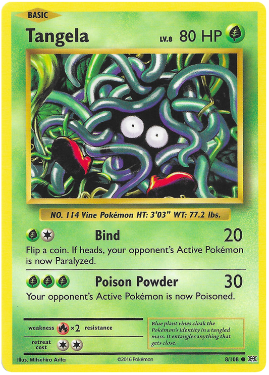 XY Evolutions 008  Tangela