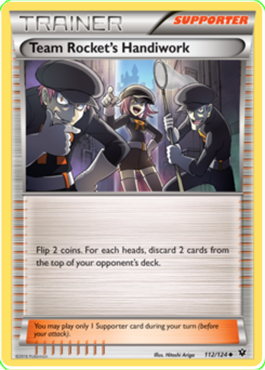 XY Fates Collide 112  Team Rocket's Handiwork