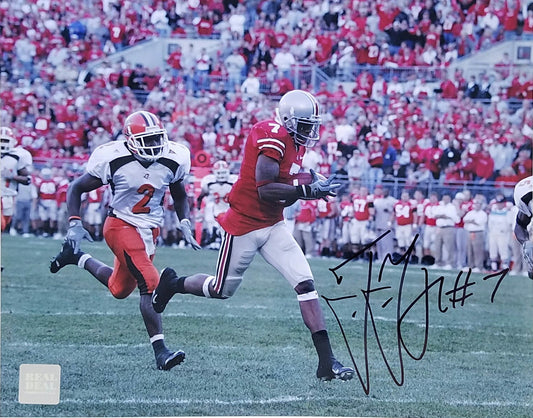 Tedd Ginn Jr  Signed Autographed 8x10