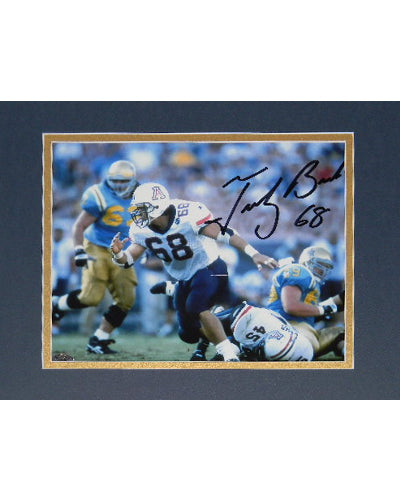 Teddy Bruschi Signed Autographed 8x10
