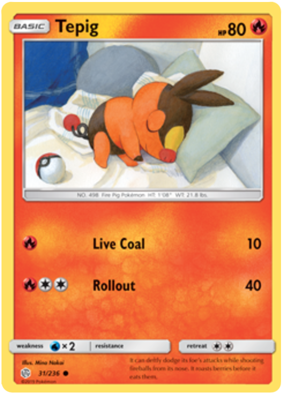 Sun and Moon Cosmic Eclipse 031  Tepig