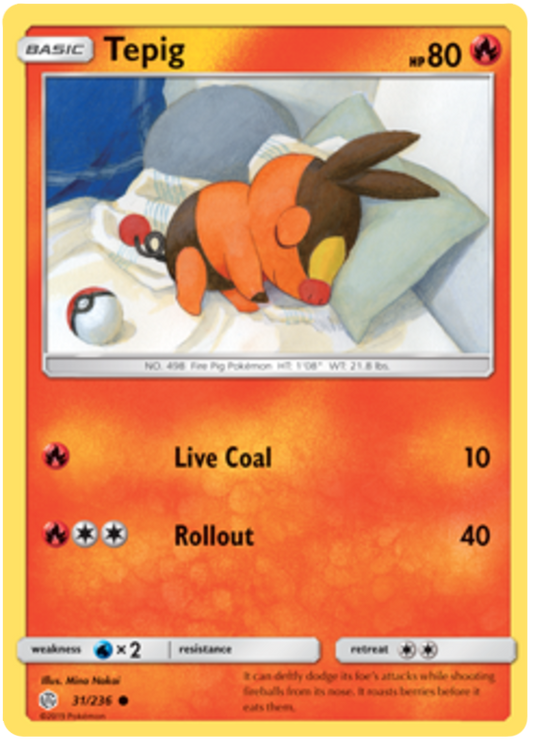 Sun and Moon Cosmic Eclipse 031  Tepig