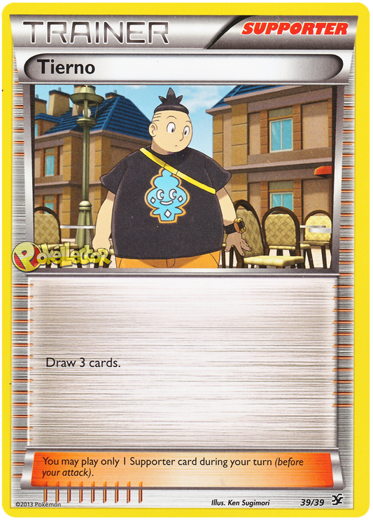 XY Kalos Starter Set 39  Tierno