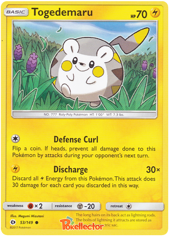 Sun and Moon Sun & Moon 053  Togedemaru