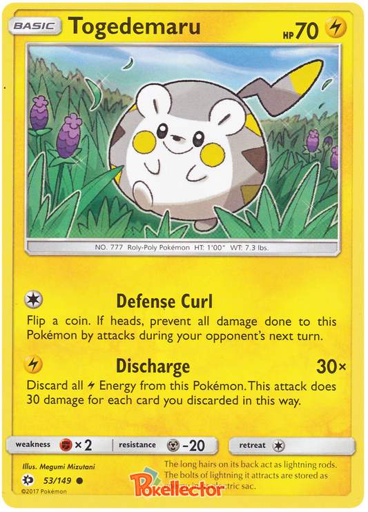 Sun and Moon Sun & Moon 053  Togedemaru