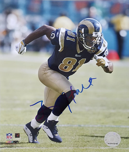 Torry Holt Signed Autographed 8x10 Framed - walk-of-famesports