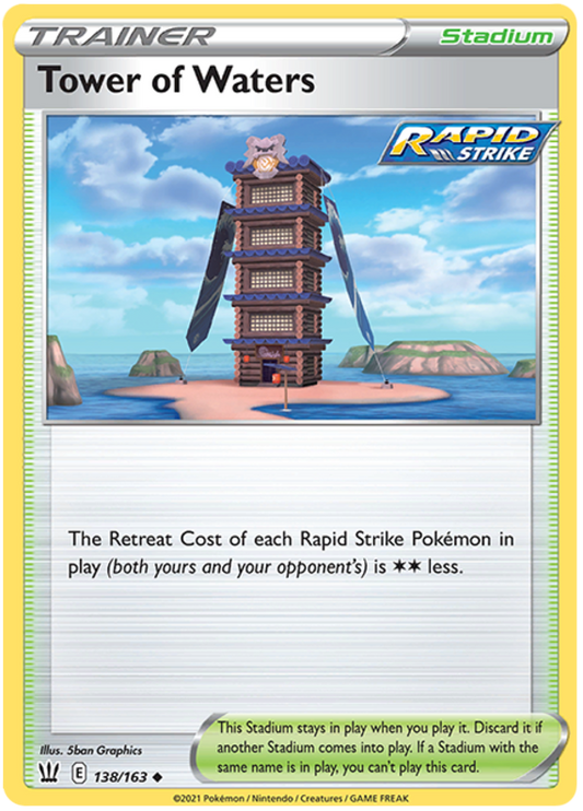Sword and Shield Battle Styles 138  Tower of Waters