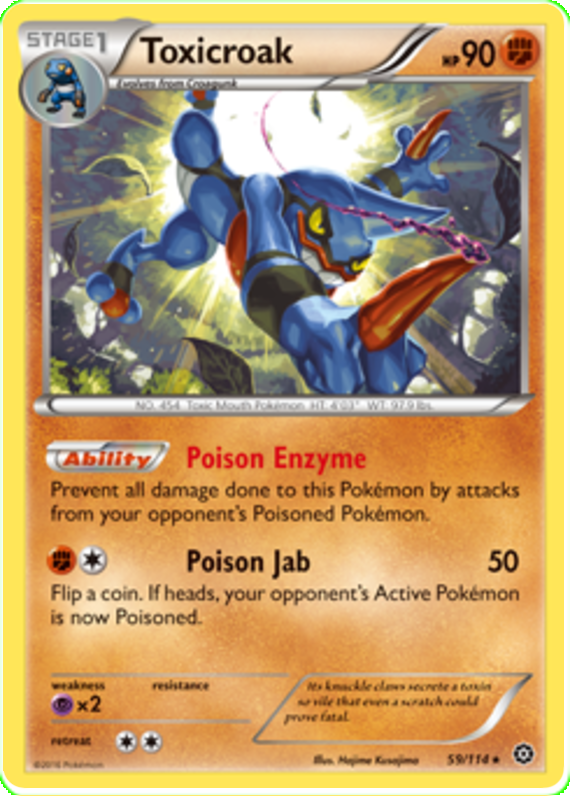 XY Steam Siege 059  Toxicroak