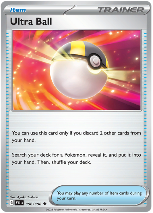 Scarlet and Violet Scarlet & Violet 196  Ultra Ball