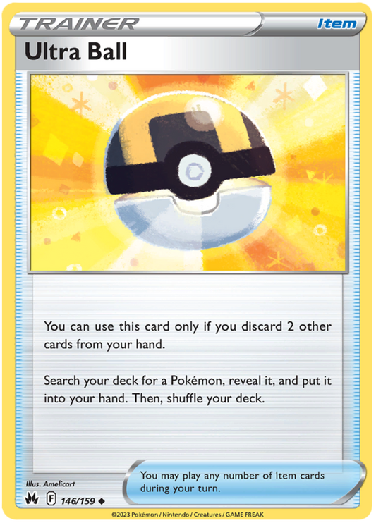 Sword and Shield Crown Zenith #146 Ultra Ball