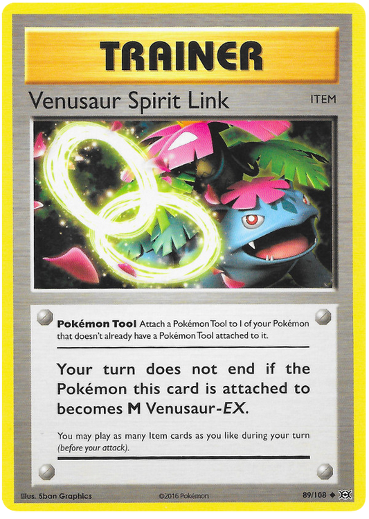 XY Evolutions 089  Venusaur Spirit Link