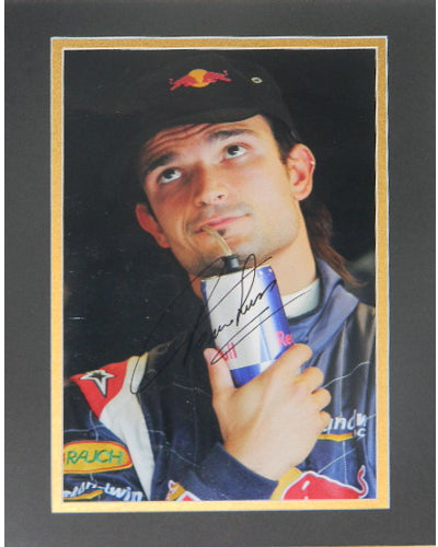 Vitantonio Liuzzi Signed Autographed 8x10 Matted - walk-of-famesports