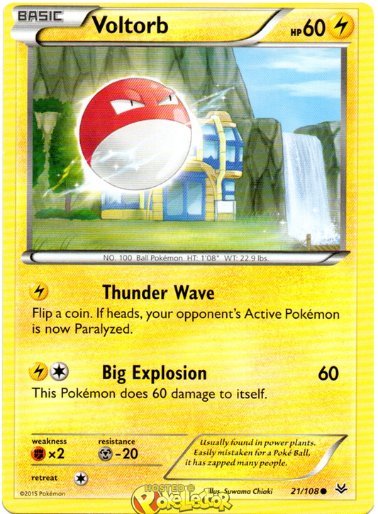 XY Roaring Skies 021  Voltorb