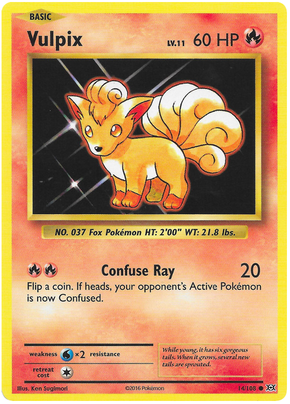 XY Evolutions 014  Vulpix