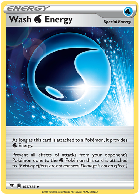 Sword and Shield Vivid Voltage 165  Wash Energy