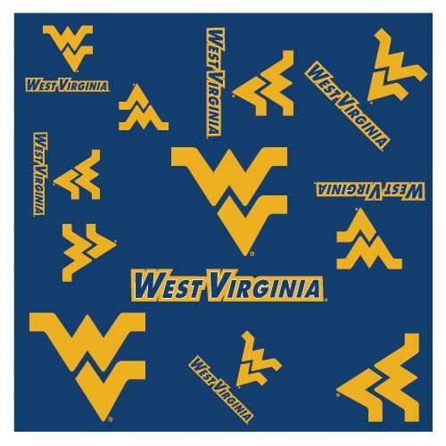 West Virginia Mountaineers Silky Scarf - walk-of-famesports