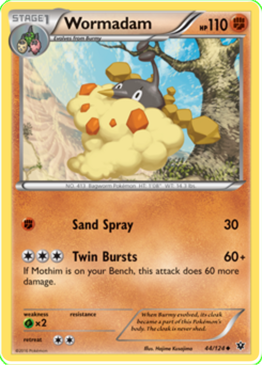 XY Fates Collide 044  Wormadam