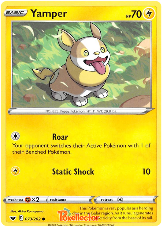 Sword and Shield Sword & Shield 073  Yamper