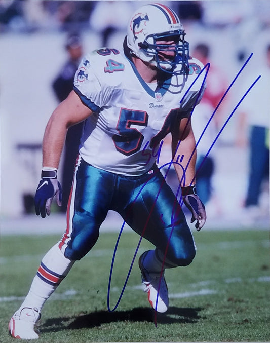 Zach Thomas  Signed Autographed 8x10 - walk-of-famesports