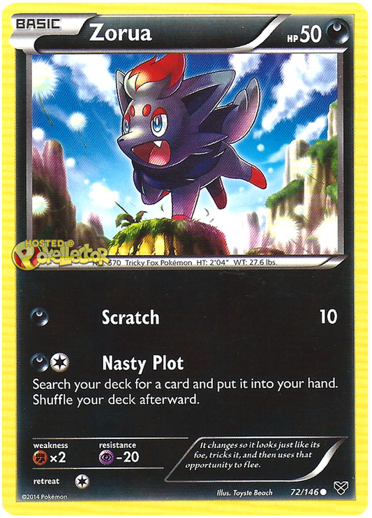 XY XY 072  Zorua