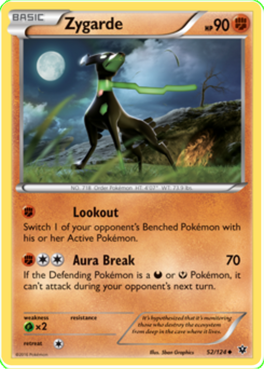 XY Fates Collide 052  Zygarde