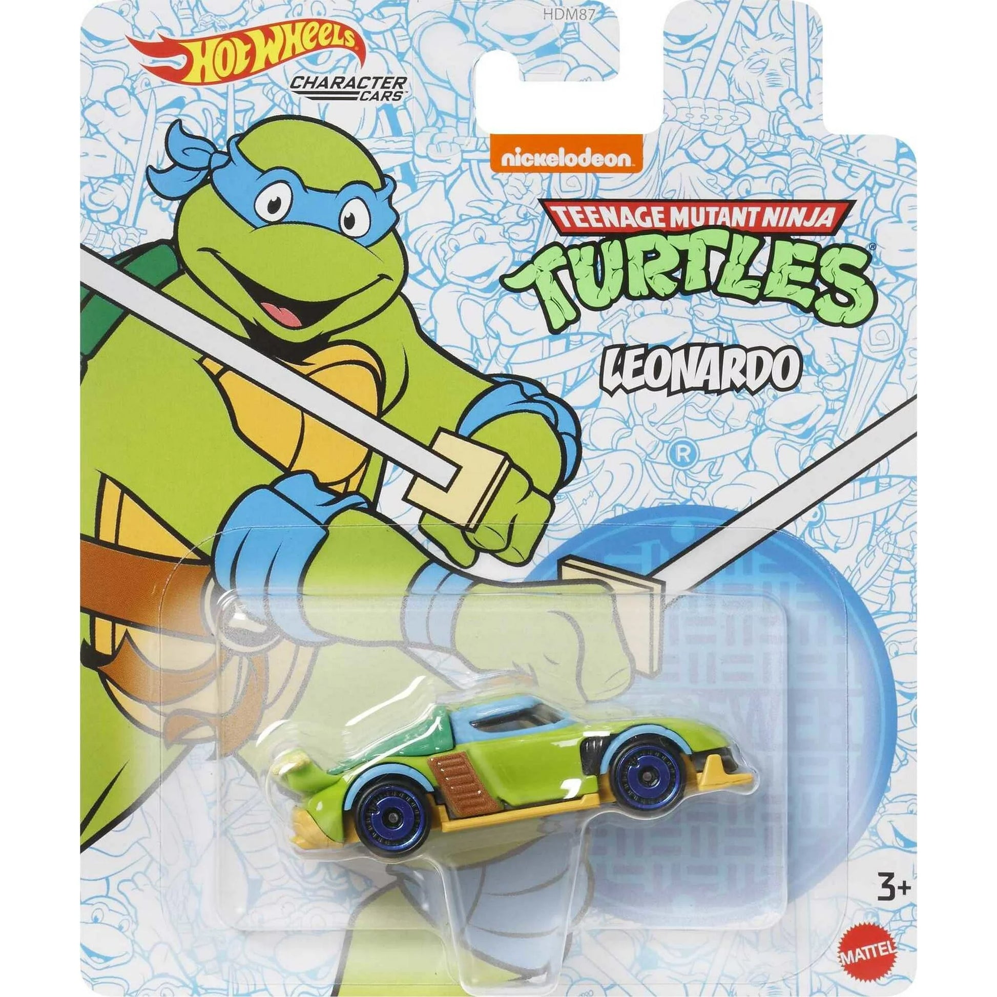 2023 Hot Wheels Entertainment Character Car - TMNT, Shrek, Jurassic World, Jurassic Park, Kung Fu Panda, Trolls - walk-of-famesports