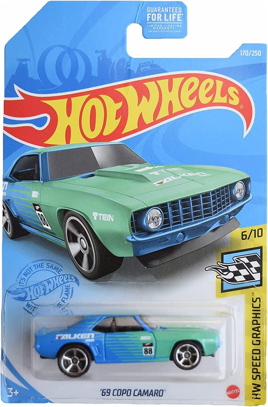 Hot Wheels '69 Copo Camaro, HW Speed Graphics 6/10 170/250